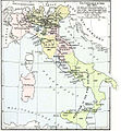 Le tappe dell'unificazione italiana
