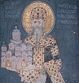 Портрет на кралот Милутин, ктитор на манастирот Грачаница