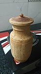 Butter churning pot