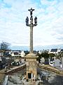 Bourg-Blanc : le calvaire du cimetière.