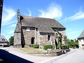 The church in Lamazière-Basse