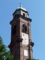 Il campanile della chiesa della Natività di Maria Vergine