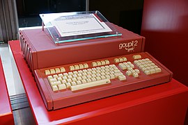 Goupil G2 exposé à l'ancien Musée de l'Informatique.