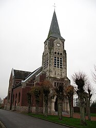 The church in Heudicourt