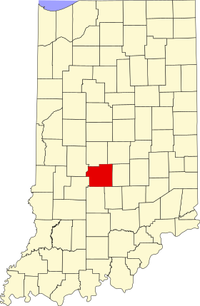 Localisation de Comté de Morgan(Morgan County)