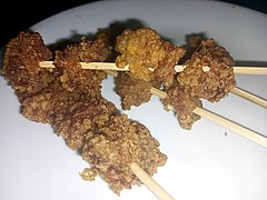 Proben street food on a stick