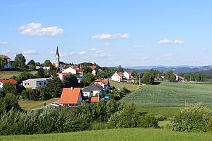 Teilansicht des Hauptorts Waldkirchen