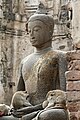 Le Bouddha en position de prise de témoin