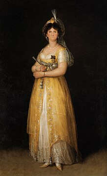 Augustin Estève (copie da Francisco de Goya), Portrait de Marie-Louise de Parme