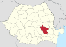 Buzau in Romania.svg