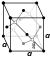 Diamond cubic crystal structure for ဂျာမန်နီယမ်