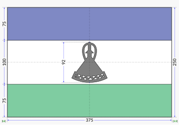 flag construction sheet