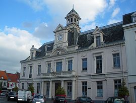 The town hall in Lannoy