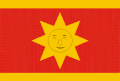 Bandera del maharajà des de 1968