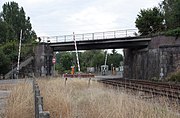 Viaduct over de lijn van de spoorlijn Fives - Abbeville