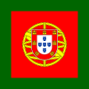 葡萄牙舰艏旗，基于葡萄牙国旗