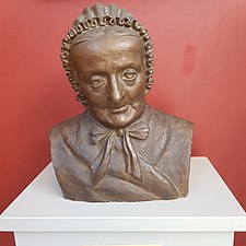 Bust of Jacobsen's mother