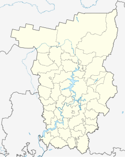 Borodulino is located in Perm Krai