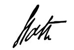 Signature de Hermann Hoth