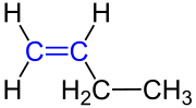 Strukturformel 1-Buten