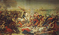 アントワーヌ＝ジャン・グロ『アブキールの戦い』1806年。油彩、キャンバス、578 × 968 cm。ヴェルサイユ宮殿[78]。