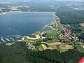 Großer Brombachsee aus der Luft