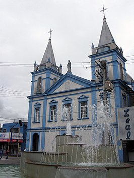 Katholieke kerk Nossa Senhora da Santíssima Trindade in het centrum van Jacareí