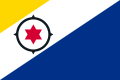 Drapeau de Bonaire (Commune à statut particulier du Royaume des Pays-Bas)