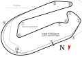 Curso Hybrid—Oficialmente chamado de "Modified Road Course"