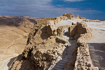 Porta de Bizancio occidental de Masada (n° 23 no plano)