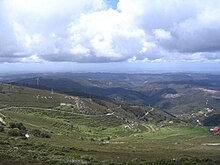 Vue depuis la montagne