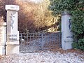 Ingang Cimetière Français d'Auvelais