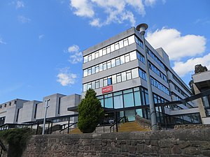 Canolfan y BBC yn Llandaf, 1966