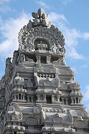 Ganesh Temple in Flushing, Queens, New York City, the oldest Hindu temple in the Western Hemisphere