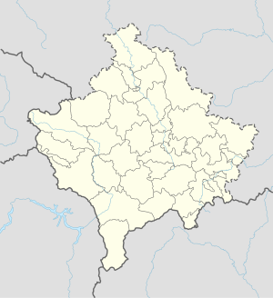 Orljak is located in Kosovo