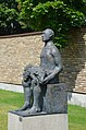 Leonard Baskin (1922–2000) Isak, bronze, 1972, Marabouparken, Sundbyberg, Sweden.