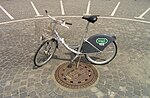 I Ljubljana finns en cykelpool med hyrcyklar på olika stationer i stadsrummet.