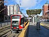 A train at 2nd and King station, 2019