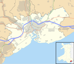 Goldcliff is located in Newport