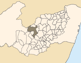 Pesqueira – Mappa