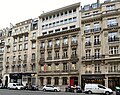 Building at 33, rue La Boétie (center), the bank's Paris headquarters from 1922 to World War II