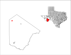 موقعیت در تگزاس