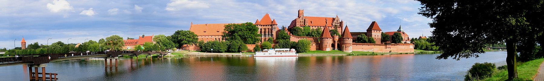 Marienburgeko Gaztelua, Ordena Teutonikoaren egoitza nagusia, egun Malbork, Polonia