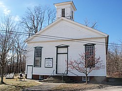 Middle Sandy Presbyterian Church, built in 1853, now the Western Columbiana County Historical Society & Museum.