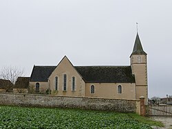 Skyline of Neauphe-sous-Essai