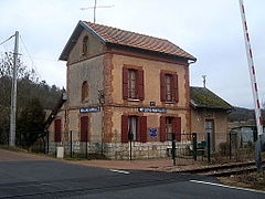 Noslong-Marolles, côté voie.