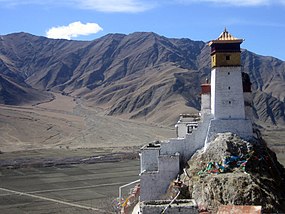 Yumbulagang-fortet i Lhoka-prefekturen.