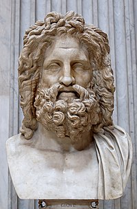 Le buste de Zeus découvert à Otricoli, en Italie.