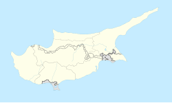 Cyprus üzerinde Laçça