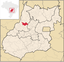 Location in Goiás state